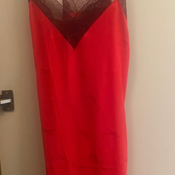 Zadig & Voltaire guitar embroidered slip dress size small - Picture 1 of 2